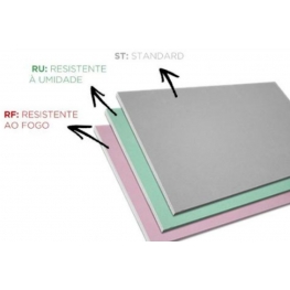 Painel drywall - ST - RU - RF